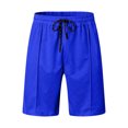thumbnail image 6 of FINALGANG Simple Outfits For Men 3D Print Short Sleeve Turndown Collar 1/4 Zipper Polo Shirt Shorts Stylish Set Design Durable Soft Fabric, 6 of 6
