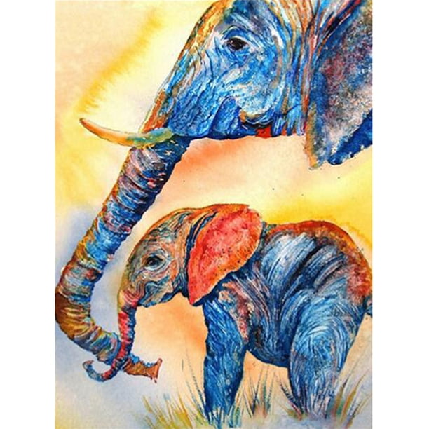 Taladro Diamante Pintura (DE3567) 5D DIY Completo Animal Bordado Mosaico Craft Kits (09) 45x60cm FLhrweasw Nuevo