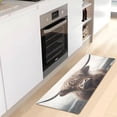 thumbnail image 6 of GZHJMY Highland Cow Kitchen Mat Soft and Absorbent Bath Mats for Bathroom Non Slip Quick Dry Shaggy Bath Carpet Machine Wash for Kitchen Bathroom Shower Home Decor 39x20 in, 6 of 7