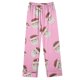 thumbnail image 5 of Puntoco Pijamas para mujer, moda informal para mujer, conjunto de pijama con solapa de manga larga y estampado navideño, conjunto de pijama informal con pantalón superior, 5 of 5
