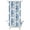 White-352, variant on Ocean Theme Shower Curtain - Tropical Sea Horse Habitat Design, Mildew-Resistant Fabric with 12 Reinforced Hooks,36x72in