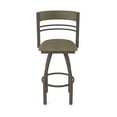 thumbnail image 5 of 860 Hunter 30" Swivel Bar Stool with Bronze Finish and Graph Cork Seat and Back, 5 of 5