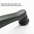 thumbnail image 1 of 5 Pieces Computer Chair Caster fine nylon made; Portable Universal Anti-corrosive Removable Scratch-proof Office Nylon Pad Accessories Long Thread, 1 of 9