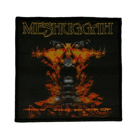 Meshuggah Nothing Album Patch Progressive Metal Band 2002 Woven Sew On
