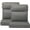 Demo Graphite, variant on Sunbrella Outdoor Patio Chair Cushions 44x21x3.5 inch, Set of 2 Thicken Comfy Cushions for Rocker Non Slip Fade Shield Water Repellent High with Ties, Runa Classic