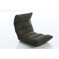 thumbnail image 3 of Tyson Modern Adjustable Customizable Fabric Gaming Chaise Lounge Chair, Grey, 3 of 14