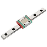 LML12B Miniature Linear Rail Guide 12mm Width, 150mm Slide Block - Precision Motion for DIY, CNC & Robotics, Compact High-Precision 12mm Rail System for Industrial Automation & Mechanical Engineering
