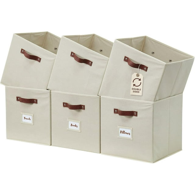 Storage Basket xx Baskets Storage Organization Bins with Labels (Kallax/ )