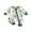 Green, variant on Cenuakty Boy Christmas Romper Zip Front Print Crew Neck Long Sleeve Jumpsuit