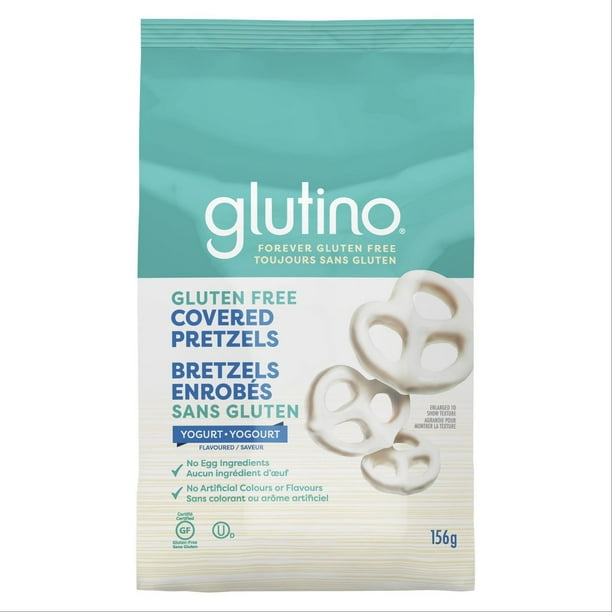 Glutino Bretzels enrobés de yogourt sans gluten
