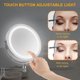 thumbnail image 5 of Seven inch wall mounted mirror LED 1x/10x magnification, Usb Touch screen, 360 degrees, 5 of 5