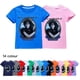 thumbnail image 2 of Camiseta de cuello redondo para niñas y niños Ropa de verano Algodón Patrón de dibujos animados Familia Viernes Camisetas zhangyuxiang LED, 2 of 2