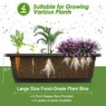 thumbnail image 7 of VIBESPARK 4Ft Raised Garden Bed, Vertical Garden Planters with 5 Tier Plant Boxes, Elevated Planter for Vegetables Flower Herb Patio, 26in x 22.75in x 44.75in, 7 of 7