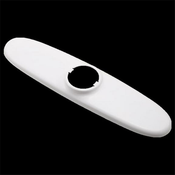Delta RP32521WH White Pull-Out Kitchen Escutcheon