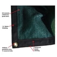 thumbnail image 2 of Shady green color, 12 ft. x 14 ft. - Premium 90% Shade cloth, shade sail, sun shade, creating cool shade area, suitable for backyard, camping, parking, greenhouse, kennel, construction, etc., 2 of 5