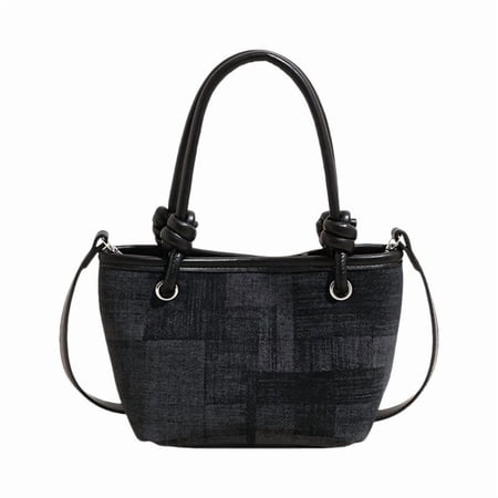 CEORPER Modern Feminine PU Bucket Bag Handbag With Multiple Carrying Option