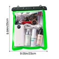 thumbnail image 2 of Waterproof Shoulder Bag Swimming Surfing Beach Water Playing Phone Transparent Toiletry Pouch, 2 of 10