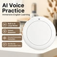 thumbnail image 3 of AI Translator Device with 165 Languages, Smart Wearable Translation Device for Spanish English Practice, Real-time Language Learning Companion, Gray, 3 of 10