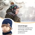 thumbnail image 3 of TureClos Children Boys Winter Knit Cap Beanie Hat Fleece Lined Hat for Toddler Boy Girls Children, 3 of 7