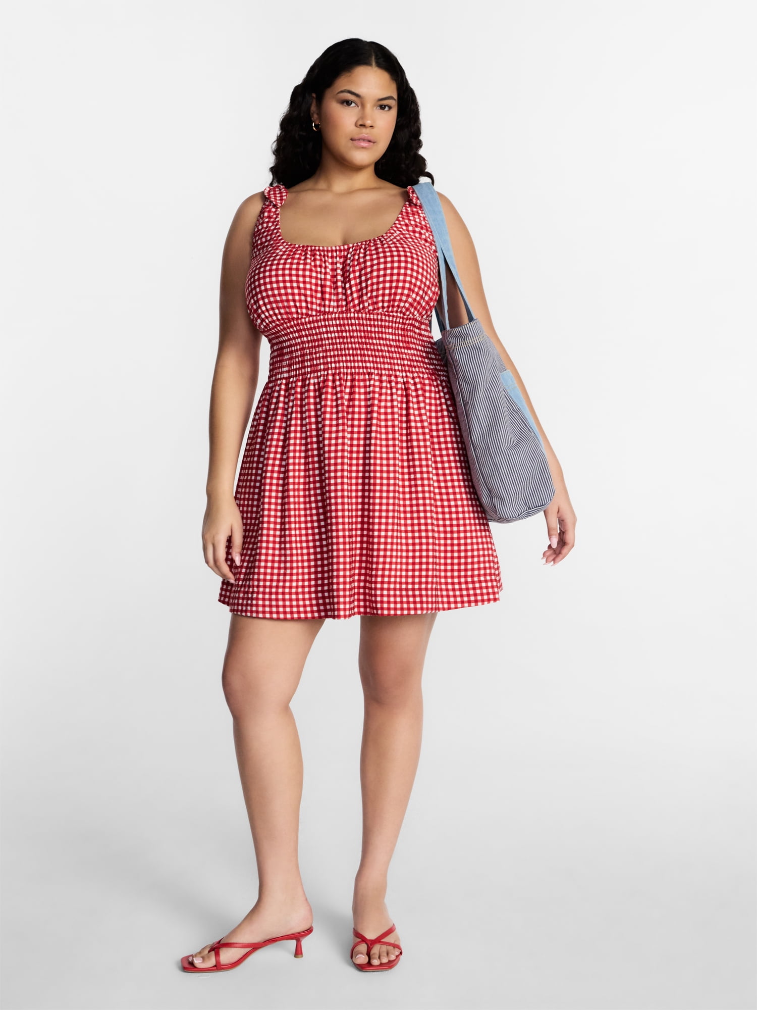 Kacey Lee Women's Smocked Mini Dress, Sizes XS-XXL - Walmart.com