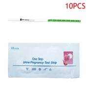 Angle View: Fashion Fashion 10/20/50/100 pcs High Accuracy Quick Home One Step Early Pregnancy Test Strips Papers Urine HCG Diagnostic Tests