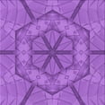 thumbnail image 1 of Ahgly Company Machine Washable Indoor Square Transitional Heliotrope Purple Area Rugs, 4' Square, 1 of 7