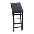 thumbnail image 2 of Bronson Pad Back Folding Bar Stool, 2 of 9