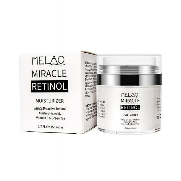 Crema hidratante con retinol, crema facial antiarrugas, vitamina E, crema de ácido hialurónico Botao