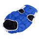 thumbnail image 5 of Abrigo reflectante para perros de algodón grueso, cómodo, resistente al viento, impermeable, chaqueta cálida para perros para interiores y exteriores, azul real 4XL, 5 of 5