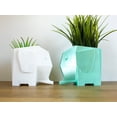 thumbnail image 5 of Clever Contraption Small Elephant Succulent Planter Pot – 3D Printed with Drainage, 5 of 9