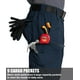 thumbnail image 2 of Pantalones tácticos Zoofly Ripstop Cargo Work con 9 bolsillos para hombre, color azul marino, 2 of 6