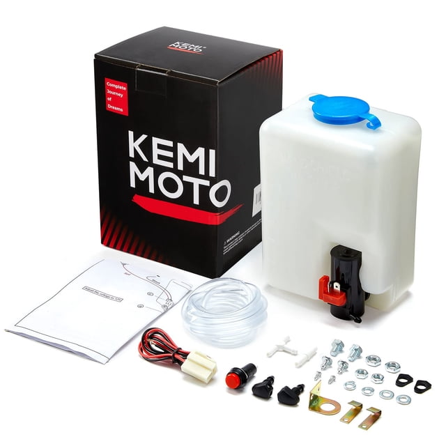 Depósito de líquido para lavaparabrisas de coche, 12 V