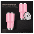 thumbnail image 3 of Vaso Térmico Bloosom  De 30oz Acero Inoxidable rosa, 3 of 4