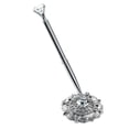 thumbnail image 1 of ZLight Ballpoint Pens Metal Wedding Ball Pen Guest Smooth Writing Tool Bank Counter Business Office Accessory Big Jewel/Silver 1Set, 1 of 6
