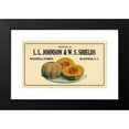 thumbnail image 2 of Anonymous 14x10 Black Modern Framed Museum Art Print Titled - L.L. Johnson and W.S. Shields Cantaloupe Label (1930-1950), 2 of 5