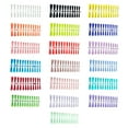 thumbnail image 4 of False Nail Tips Shiny Color Super Coffin Shiny Solid Manicure Tools Press Lady Detachable DIY Accessories Artificial Fingernails Red, 4 of 7