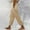 Beige, variant on SNKSDGM Women's Plus Wide Leg Sweatpants Women Tall Set Wide Leg Pants Women Jeans Womens Daily Elastic Waist Workout Trousers Solid Long Pants Loose Casual Trousers