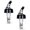 Transparent, variant on 2pcs Professional 30ml Automatic Measured Bottle Pourer Wine Pour Spout Liquor Dispenser Drink Pouring Accessory