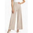thumbnail image 7 of PRETTYGARDEN Womens Spring Wide Leg Palazzo Pants Trendy Loose Button High Waist Pleated Work Business Casual Trousers, 7 of 7