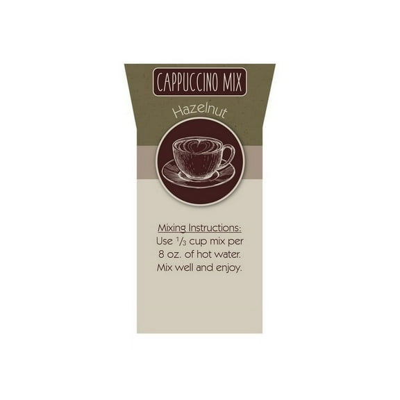 (Price/Case)Bulk Foods Hazelnut Cappuccino 2/5lb, 468202