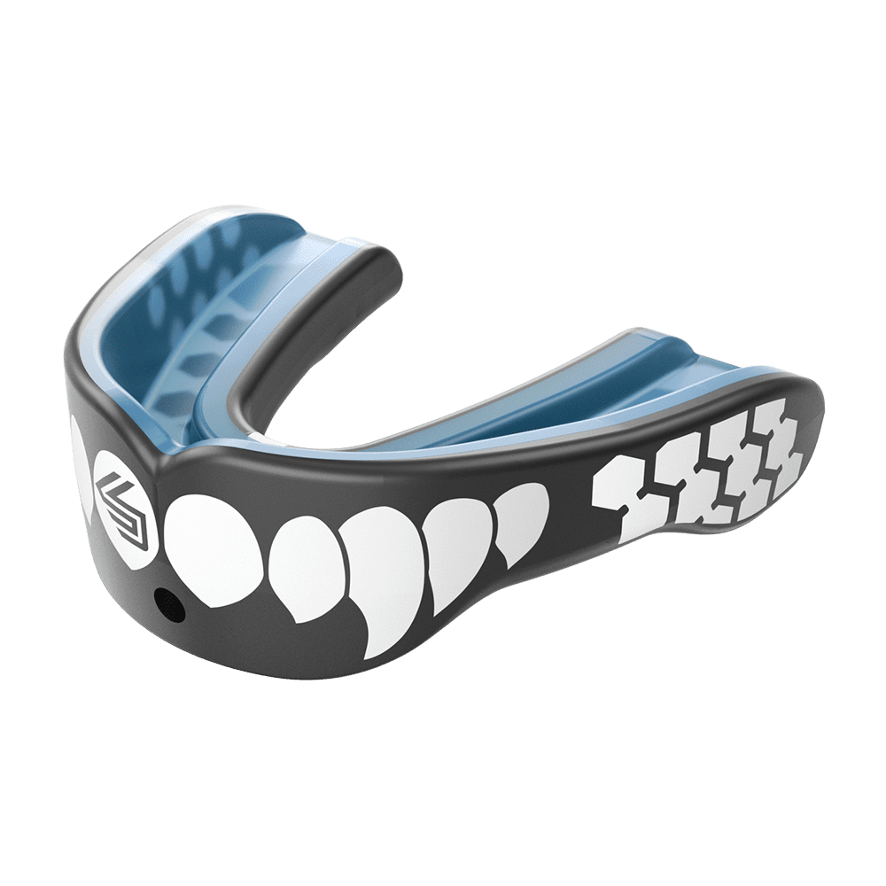 Shock Doctor red,pink or blue/black Gel Max Convertible Mouth Guard,ADULT 11+ 