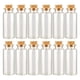 thumbnail image 4 of 12 botellas de vidrio pequeñas con tapones de corcho, mini viales de vidrio para manualidades y decoración., 4 of 7