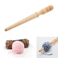 thumbnail image 3 of Wooden Yarn Winder Knitting Accessory Yarn String Storage Portable Handheld Yarn, 3 of 8