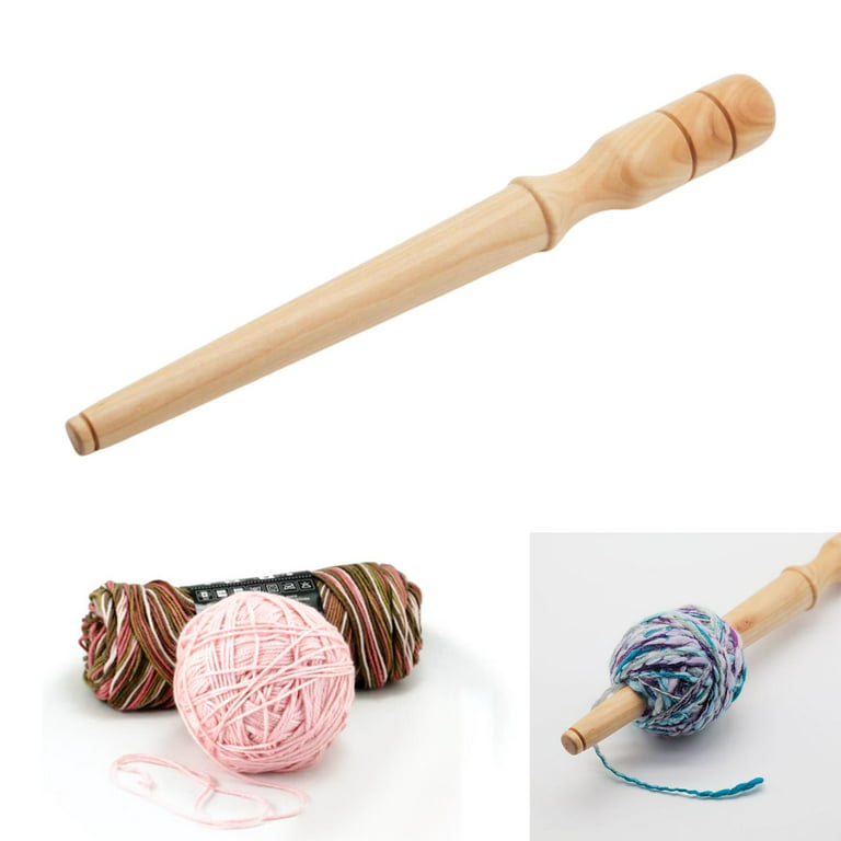 Wooden Yarn Winder Ball Winder Portable Knitting Tools Crochet Accessories