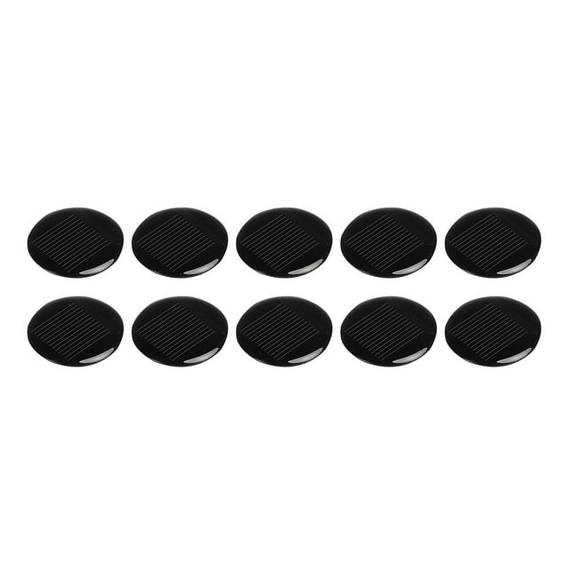 Mini Solar Panel Célula 0.5V 140mA 0.07W 32mm para Bricolaje Eléctrica Energía Proyecto Paquete de 10