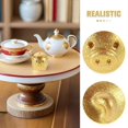 thumbnail image 5 of Dollhouse Miniature Piggy Bank Tiny Decor Plastic 20Pcs Golden for DIY Creativity and Decoration, 5 of 5