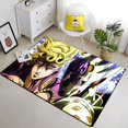 thumbnail image 1 of Jojo - Alfombra de pintura animada Área grande Negro Suave Decoración para el hogar Boho Picnic100x120cm (39x47 pulgadas)100x120cm (39x47 pulgadas) zhangmengya unisex, 1 of 2