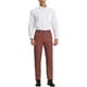 thumbnail image 2 of Pantalones de trabajo INSPIRE CHIC para hombres, formales de negocios, a cuadros, pantalones de prom, 34 rojo y verde, 2 of 7