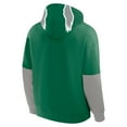 thumbnail image 6 of Men's Fanatics Kelly Green Philadelphia Eagles Helmet Retro Pullover Hoodie, 6 of 7