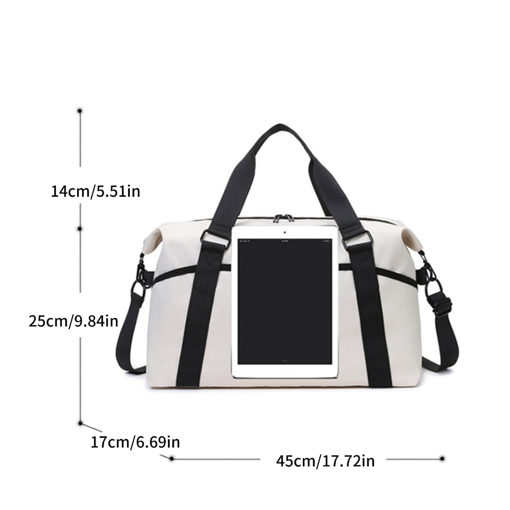 Stylish Oxford Fabric Sports with Removable Shoulder Strap and Trolley Handle